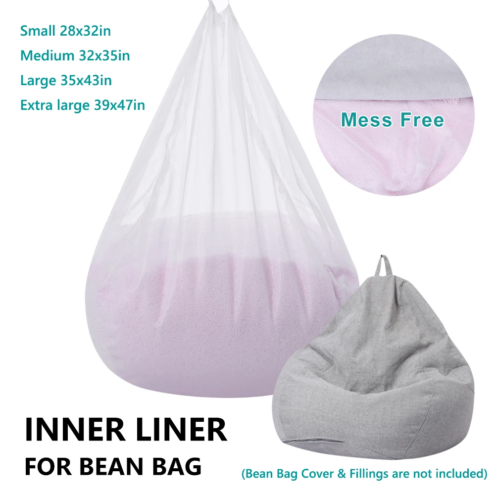 Outdoor Furniture Cover Xl - Penutup Resleting Kantong Bean Bag, Lapisan