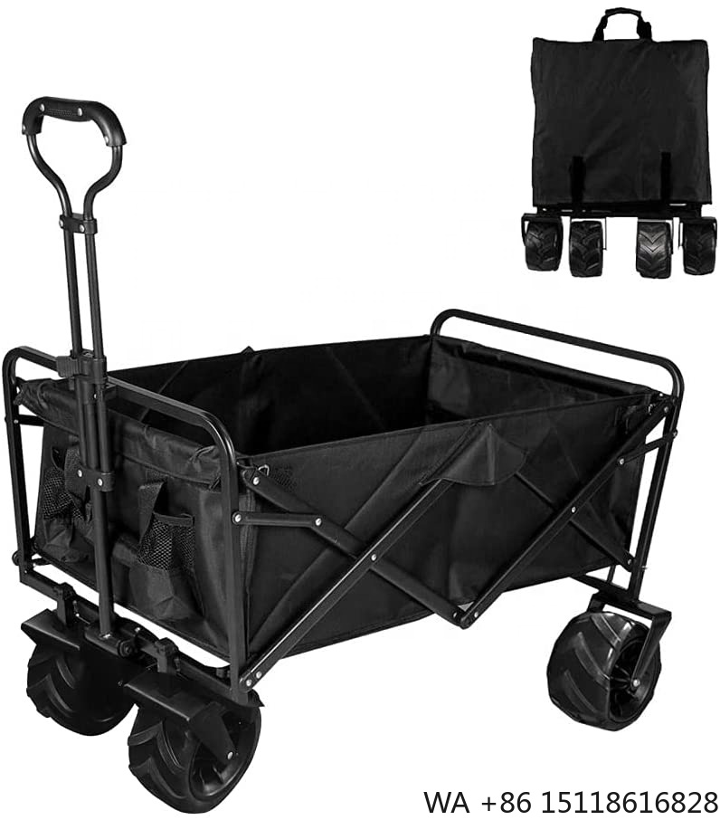 Outdoor Furniture Heavy Duty - Gerobak Lipat Portabel Tugas Berat Roda