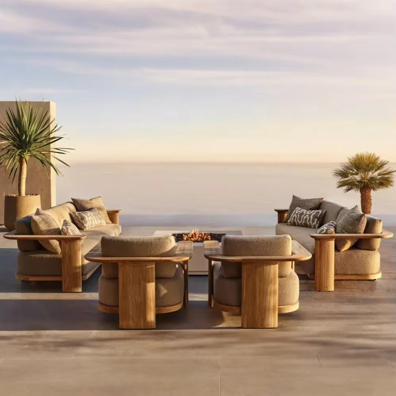 Outdoor Furniture On Sale - Set Furnitur Luar Ruangan Sofa Taman