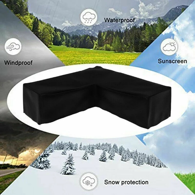 Outdoor Furniture Cover Xl - Penutup Sofa Luar Ruangan Bentuk L/Penutup