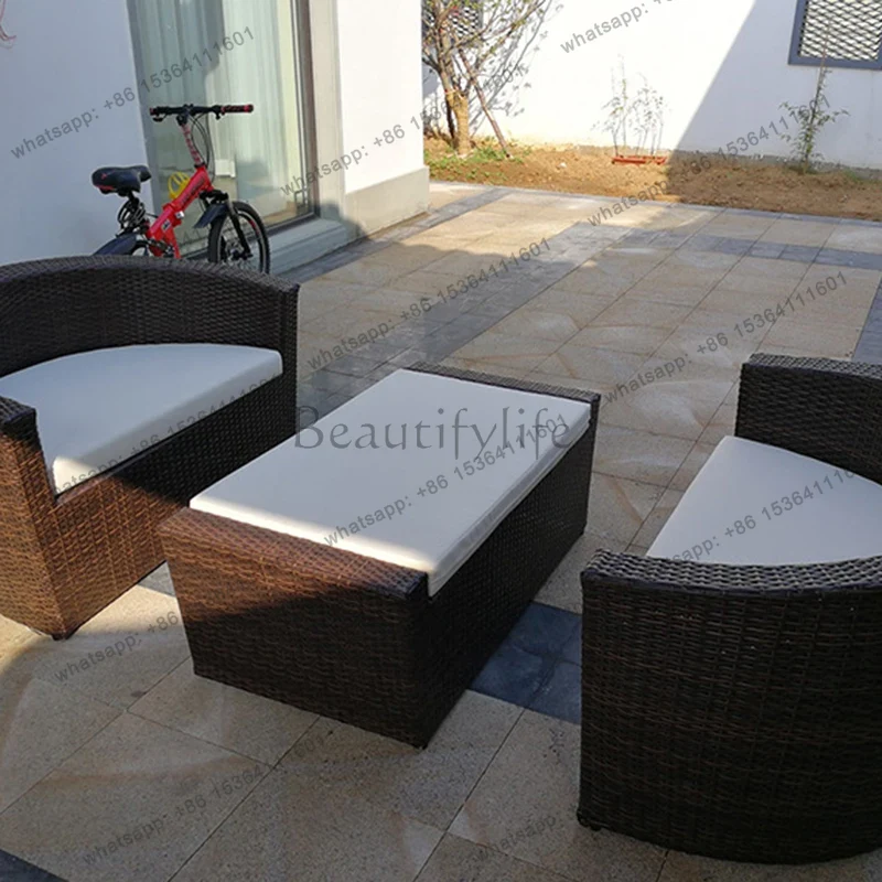 zj.Simplicity Leisure Sofa Tam - Outdoor Furniture Japanese Style ulasan dan harga