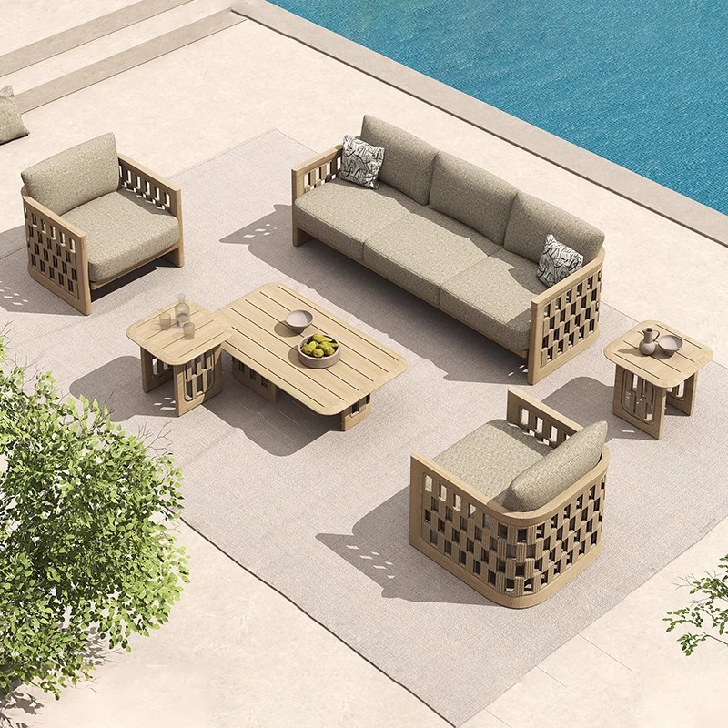 # Set Sofa Kayu Jati Solid Nor - Outdoor Furniture On Sale ulasan dan harga