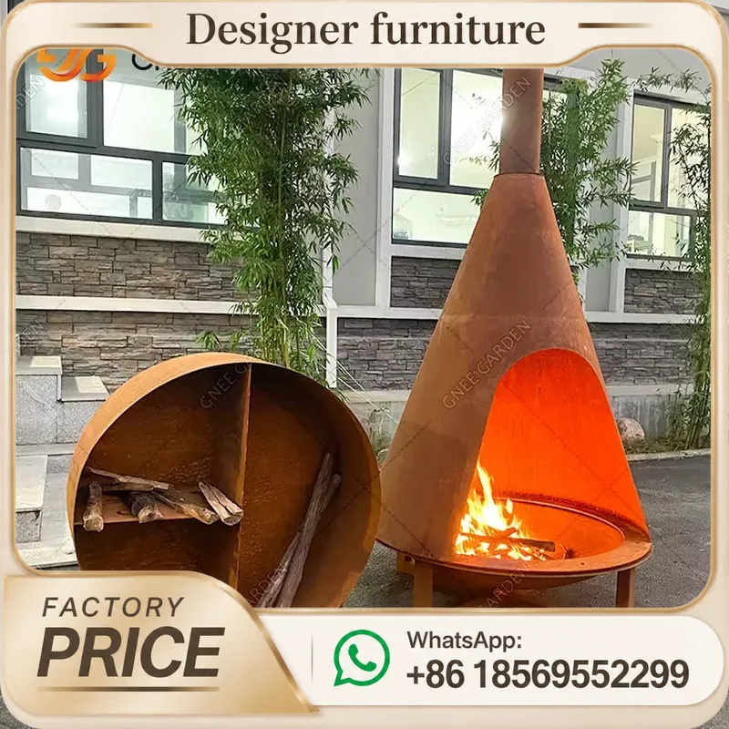 Kompor Pelet Kayu Portabel Den - Outdoor Furniture Modern ulasan dan harga