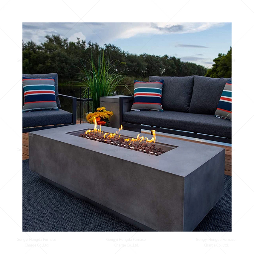 Set Perabot Luar Ruangan Moder - Outdoor Furniture With Fire Pit Table ulasan dan harga