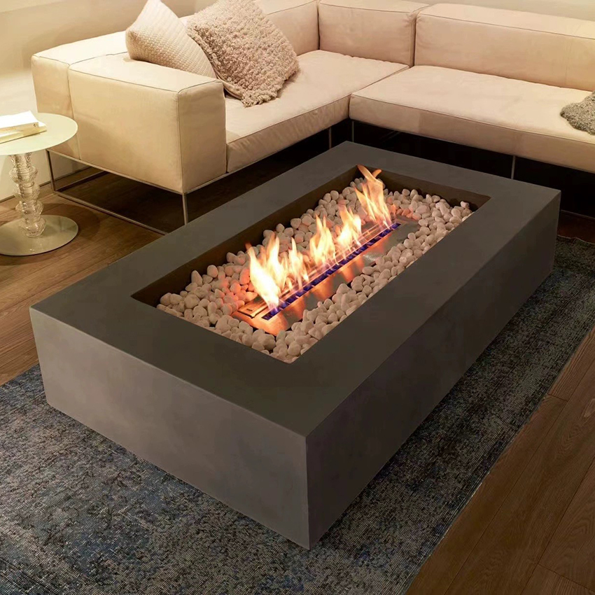 Set Perabot Luar Ruangan Moder - Outdoor Furniture With Fire Pit Table ulasan dan harga
