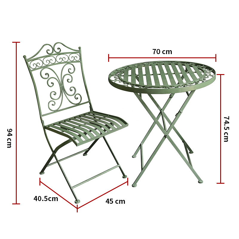 Meja dan kursi luar ruangan ko - Outdoor Furniture Small ulasan dan harga