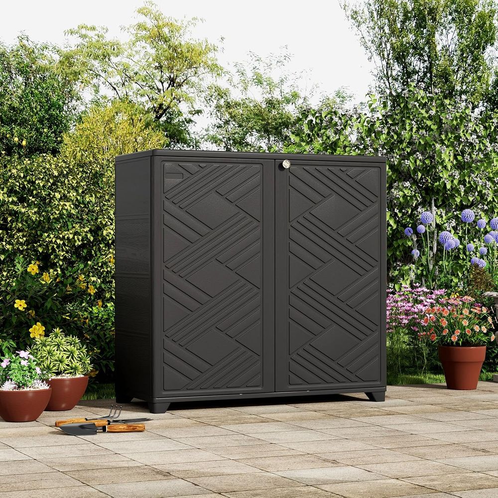 Lemari Penyimpanan Dalam/Luar  - Garden Storage Box ulasan dan harga