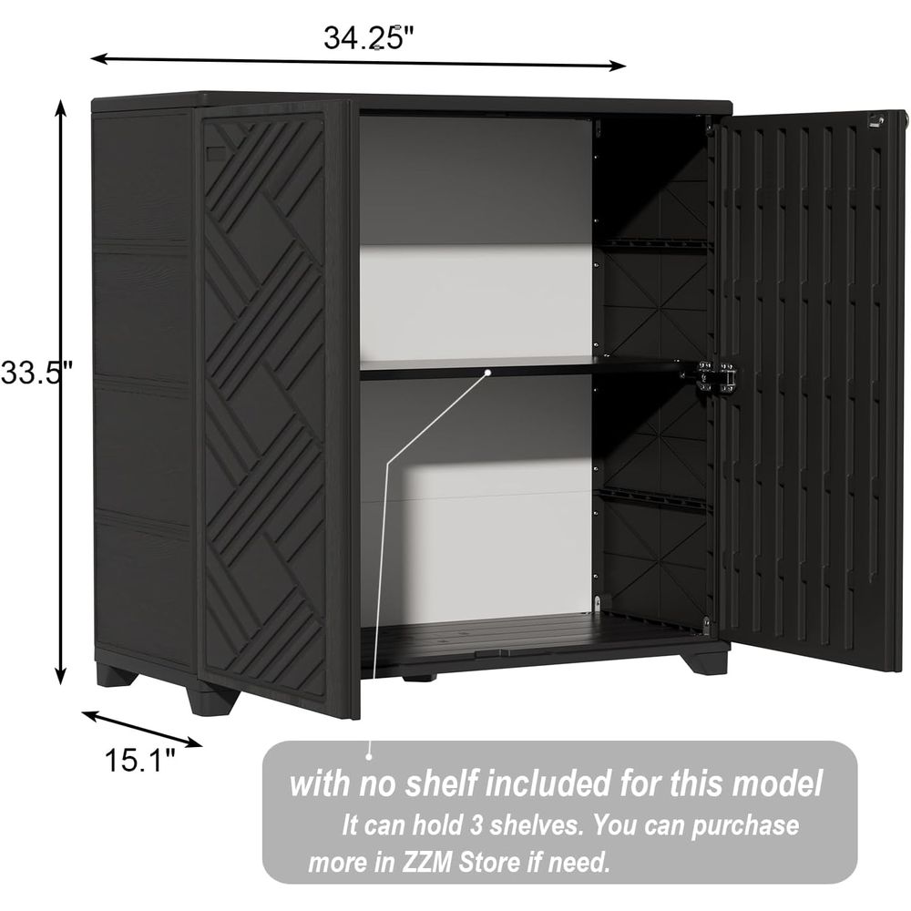 Lemari Penyimpanan Dalam/Luar  - Garden Storage Box ulasan dan harga