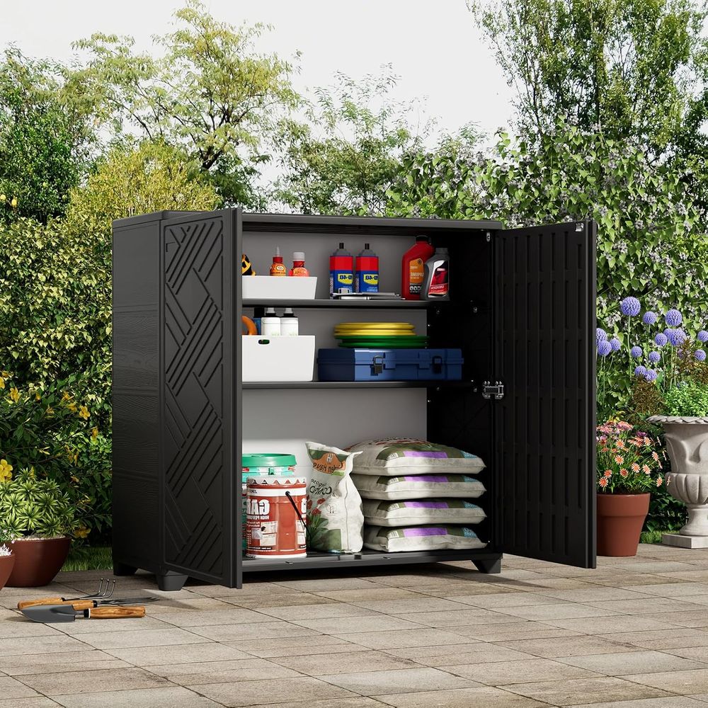 Lemari Penyimpanan Dalam/Luar  - Garden Storage Box ulasan dan harga