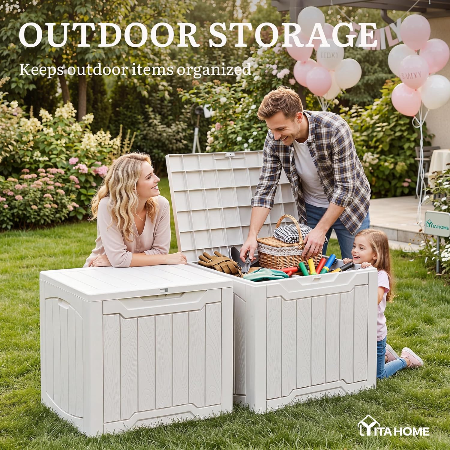 Set Kotak Penyimpanan Luar Rua - Garden Storage Box ulasan dan harga