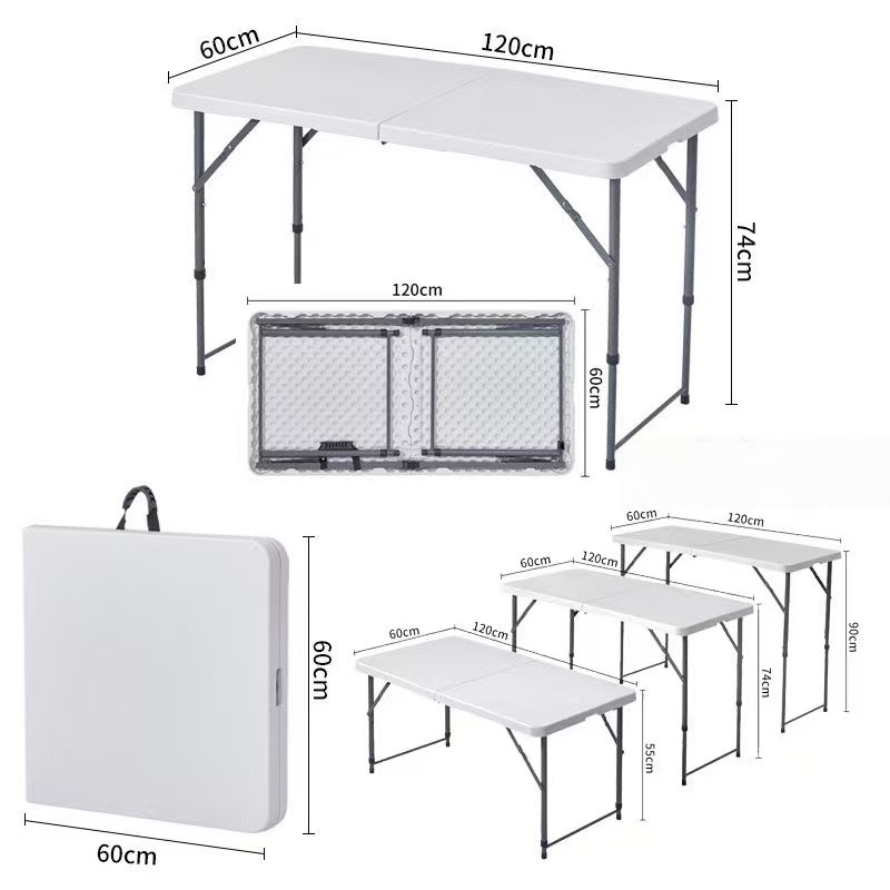 Meja Lipat Plastik Ringan Lari - Outdoor Furniture In Sale ulasan dan harga