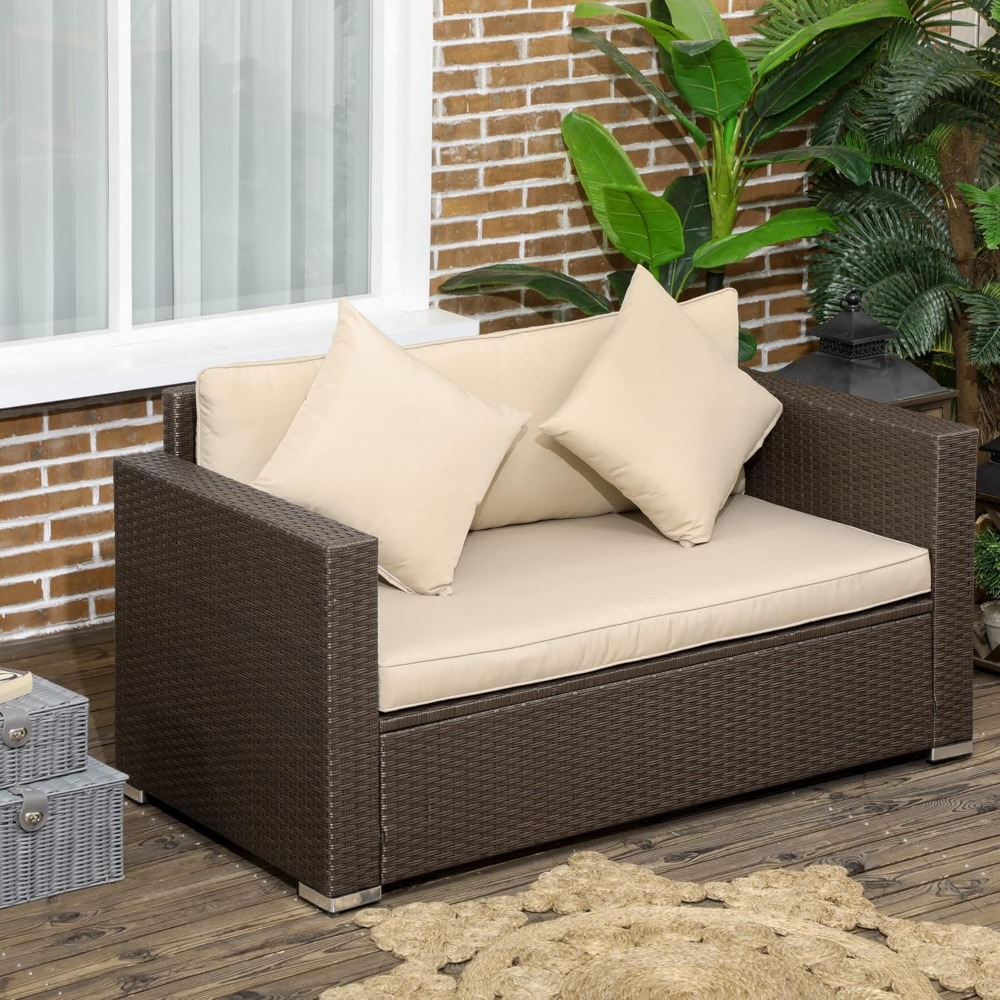 Kombinasi Sofa Rotan Luar Ruan - Outdoor Furniture Small ulasan dan harga