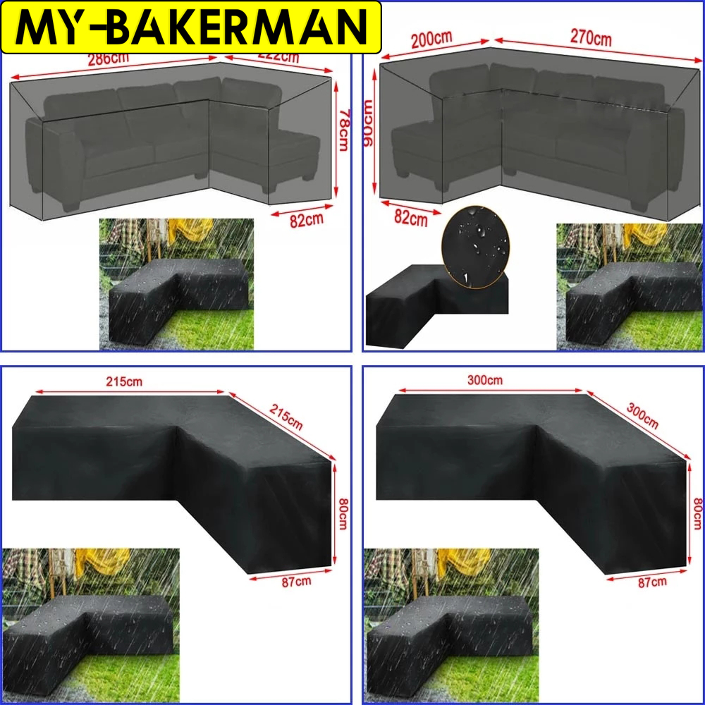 Penutup Furnitur Bentuk L Taha - Outdoor Furniture Cover Xl ulasan dan harga