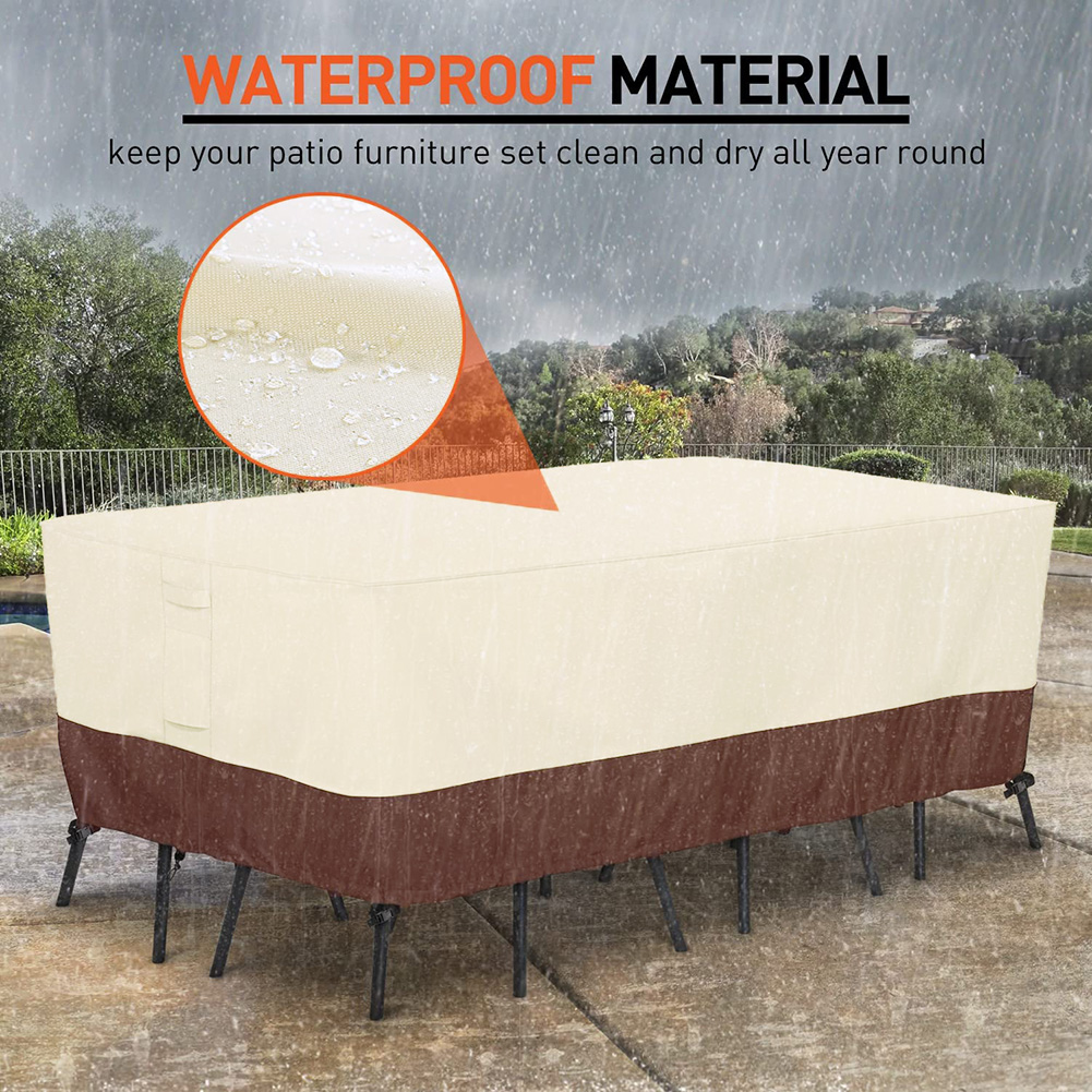 420D Penutup Furnitur Taman Lu - Outdoor Furniture Heavy Duty ulasan dan harga