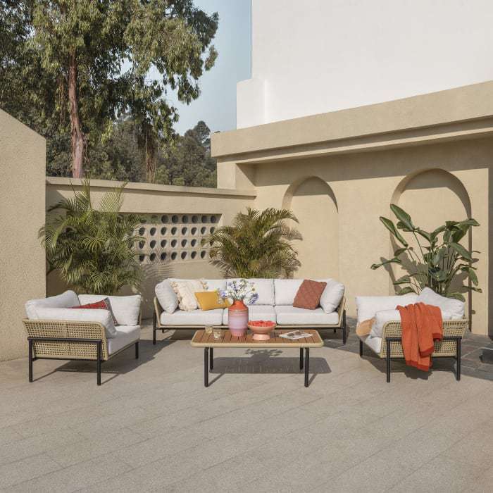 Sofa Rotan Luar Ruangan yang D - Outdoor Furniture On Sale ulasan dan harga