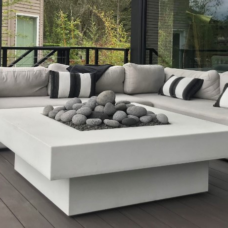 Set Sofa Luar Ruangan dengan M - Outdoor Furniture With Fire Pit Table ulasan dan harga