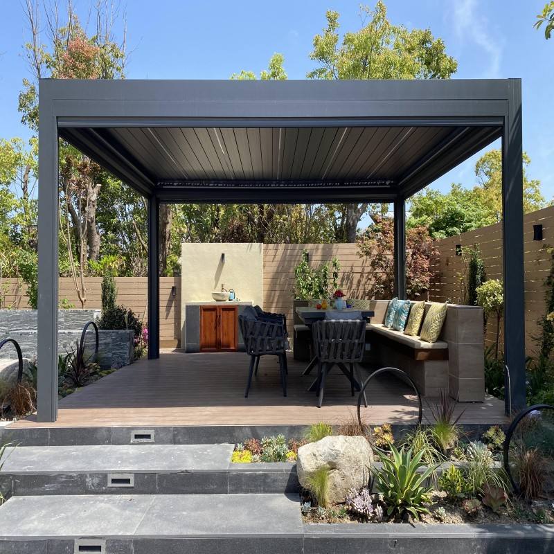 Gazebo Persegi Panjang dari Al - Outdoor Furniture Aluminium ulasan dan harga