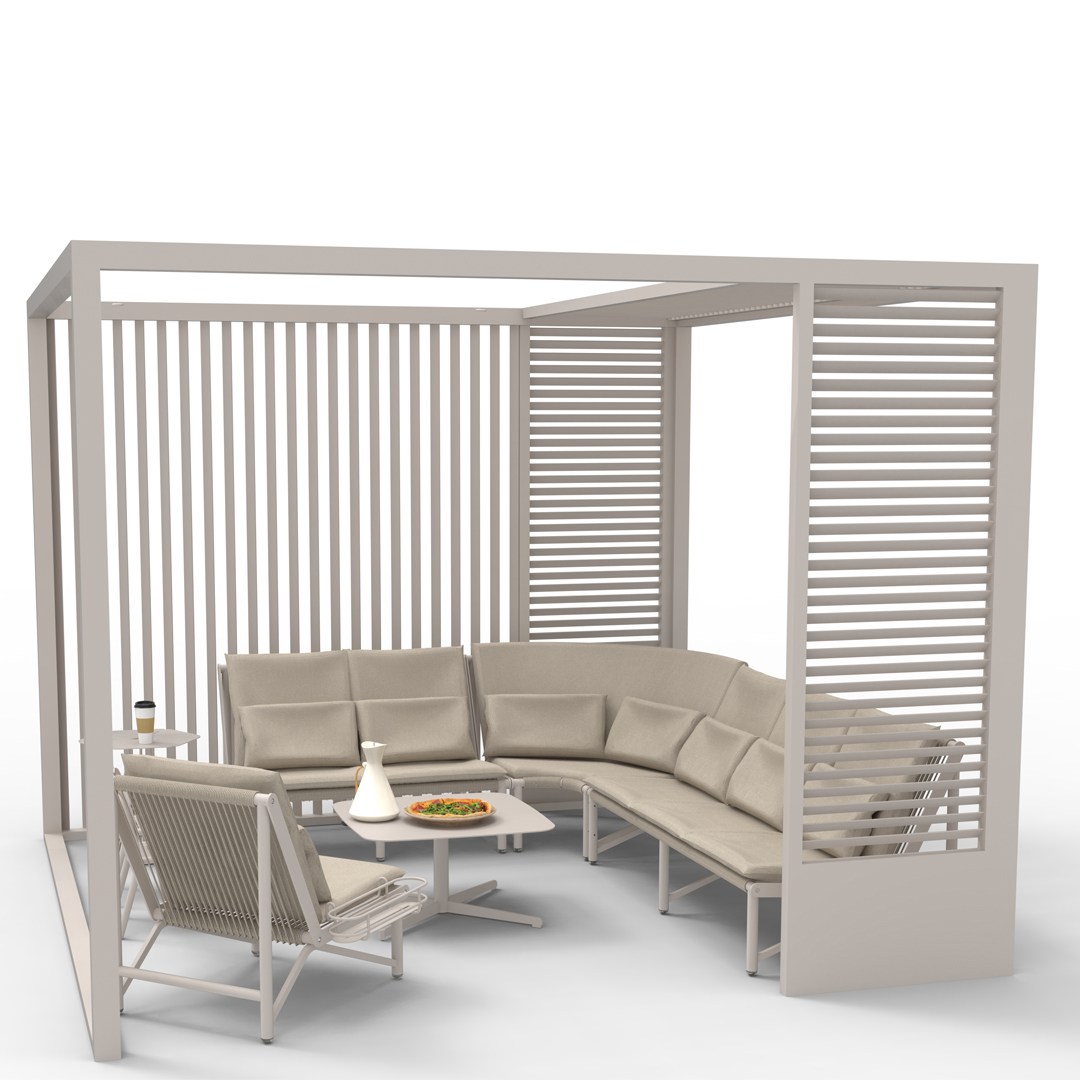 Set Sofa Outdoor Metal, Furnit - Outdoor Furniture On Sale ulasan dan harga