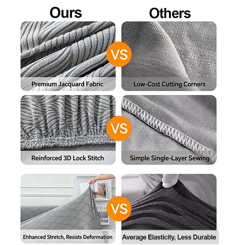 1PC Sarung Sofa Jacquard Penut - Outdoor Furniture Cover Xl ulasan dan harga