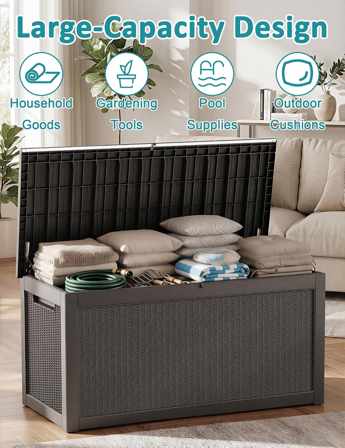 Kotak Penyimpanan Luar Ruangan - Garden Storage Box ulasan dan harga